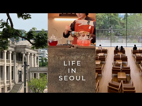 Seoul Vlog - Hanok Café, Deoksugung Palace, Tea Salon & Korean Crafts | From Bukchon to Myeongdong