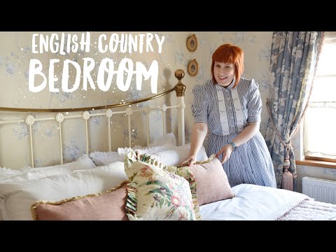 How we decorated our ENGLISH COUNTRY BEDROOM (Victorian Terraced House)