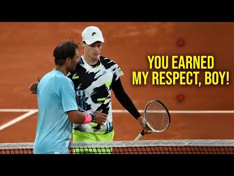 When Jannik Sinner took Rafael Nadal to WAR! | Most BRUTAL Tennis Match