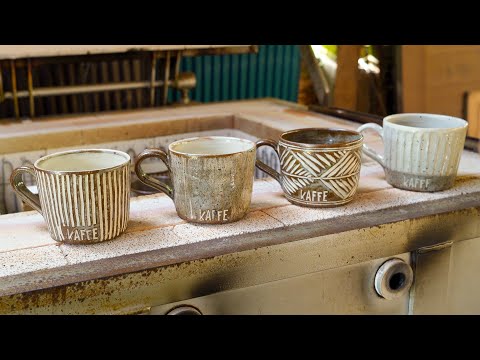 Making mugs - Pottery Technique【Featuring Kaffe, Copenhagen】