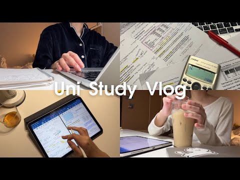 대학생 시험기간 vlog | 7전공 듣는 3학년의 기말고사 | 팀플 지옥은 덤😶‍🌫️