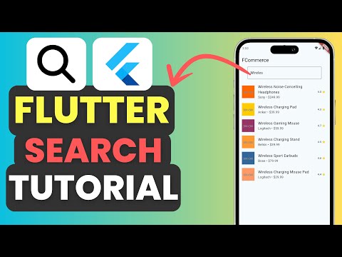 Flutter Search Bar TextField Tutorial - Search & Filter Data In Flutter