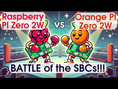 BATTLE of the BOARDS! Raspberry PI Zero 2W vs Orange PI Zero 2W