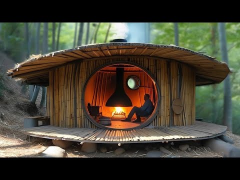 GUY TURNS FOREST INTO DREAM FAIRYTALE HOUSE IN JUST 45 DAYS