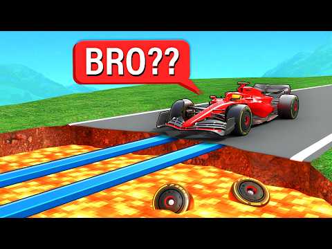 I made the DUMBEST F1 Track and WE RACED ON IT!