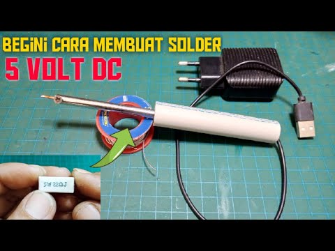 cara membuat solder sederhana
