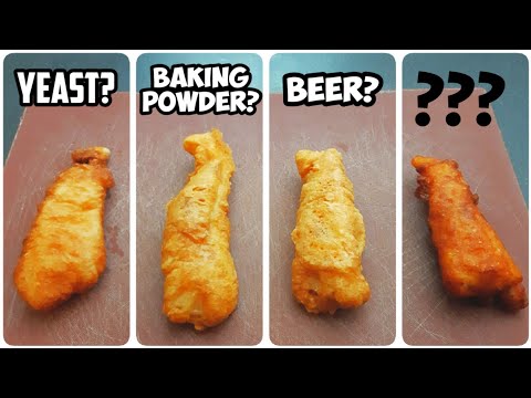 Crispy Fish Batter - Beer Batter, Baking Powder Batter or Yeast Batter?