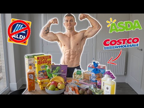 My Entire Weekly Grocery Haul (for building muscle)