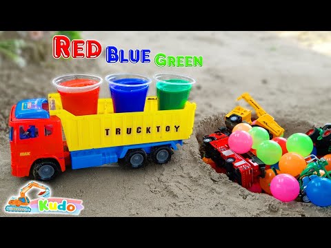 Toys Car For Kids: Learn Colors And Find Cars| Kudo Truck Toys