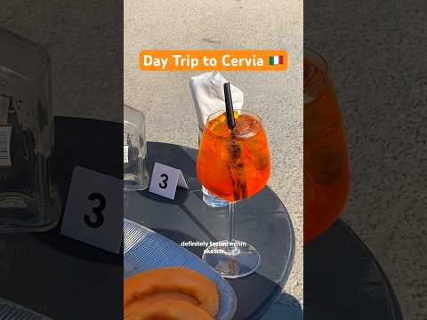 Day Trip to Cervia, Italy #americaninitaly #italyvlog
