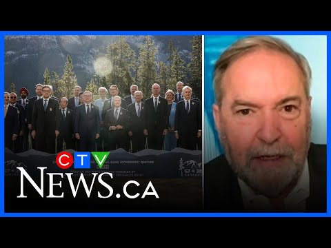 Why Tom Mulcair is calling this year’s G7 Summit ‘the most important in a generation’