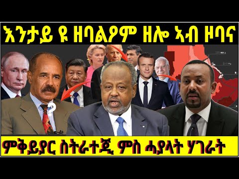 @gDrar ሃገራት ኤሮጳ ኣብ ቀርኒ ኣፍሪቃ ዝገብሮ ዘሎ ምትቅስቃሳት - Geopolitical moves in Horn Africa