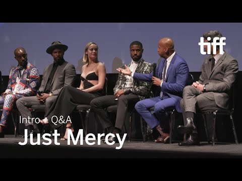 JUST MERCY Cast and Crew Q&A | TIFF 2019