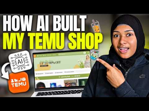 How AI Built a website for my Temu Small Business