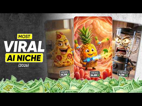 AI Viral Video Formula 2026 🔥 Talking Fruit & Food Health Videos (ChatGPT + Grok AI)
