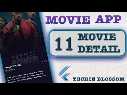 Complete Flutter App Course | Flutter Tutorial for Beginners | Movie Detail Screen (11)