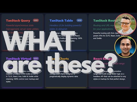 TanStack Table and Router (react-table), why headless? feat. Tanner Linsley, the creator!