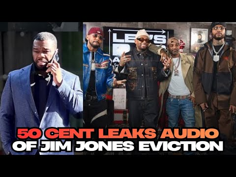 50 Cent RELEASES AUDIO Of Jim Jones LANDLORD THREATENING TO EVICT HIM OVER $180K