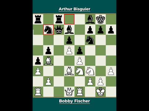 Bobby Fischer vs Arthur Bisguier ◉ U.S. Championship 1958 - A Masterclass in Control