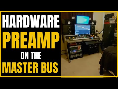 Using Hardware Preamps on Your Master Bus