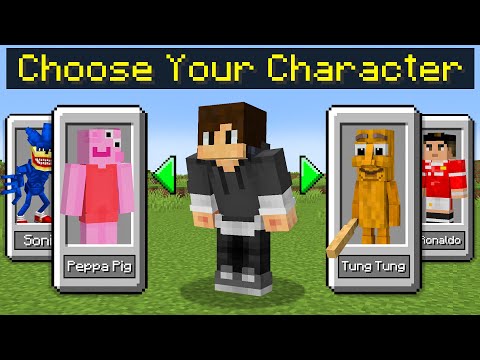 Minecraft Choose Your Character…