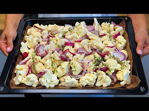 Mein Großvater hat mir beigebracht, wie man unglaublich leckeren Blumenkohl kocht! Sehr schnell!