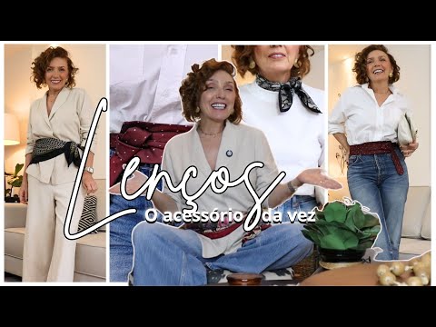Transforme o seu look: Maneiras Estilosas de usar Lenços como Acessório!