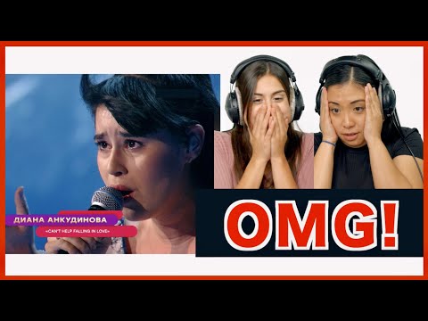 Fan Girls React to Diana Ankudinova Can't Help Falling in Love