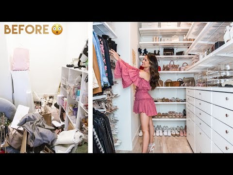 I GOT MY CLOSET PROFESSIONALLY ORGANIZED | MAJOR MAKEOVER!