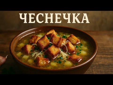 Чеснечка — легендарный чешский суп и лучшая защита от вампиров!