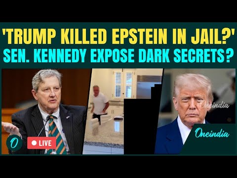 LIVE: Trump KILLED Epstein? Trump Behind Epstein’s Sudden Death in Cell? CHILLING Details Out | LIVE
