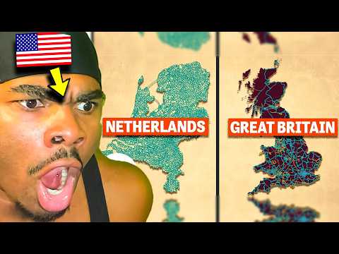 American Reacts to ​​Why The Netherlands Is Insanely Well Designed