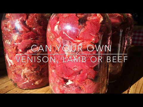 Canning Meat (Super Easy Raw Pack)