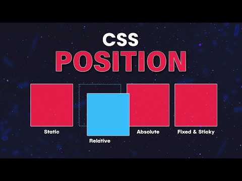 Master CSS Position Property: Static, Relative, Absolute & More!