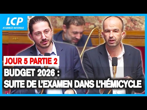 Budget 2026 : examen du projet de loi de finances dans l'hémicycle - Jour 5 - Partie 2 - 19/11/2025
