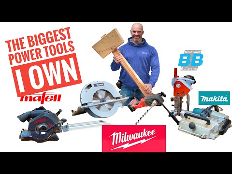 TOP 5 MASSIVE Woodworking Tools! Too big for DIY?
