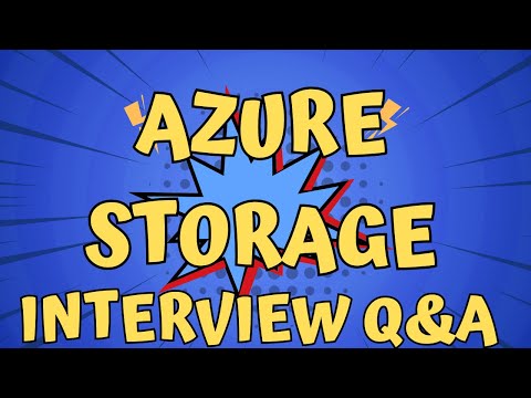 Azure Storage Interview Q&A