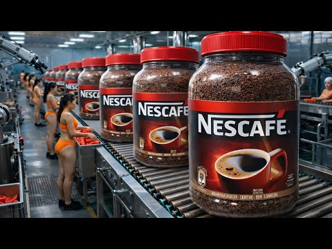 Inside a Modern Coffee Factory | How Instant Coffee Is Really Made