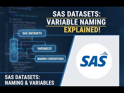 #7 Mastering SAS: Obs, Vars & Names