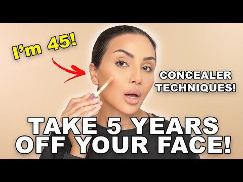 The Concealer Technique That Takes 5 Years Off Your Face