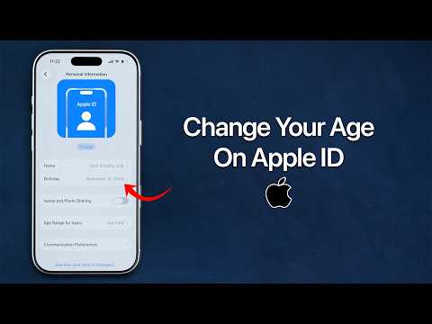 How to Change Your Age on Your Apple ID?
