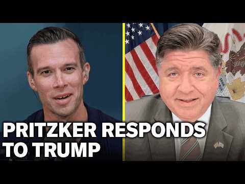 JB Pritzker RESPONDS To Donald Trump, Kristi Noem and ICE in Chicago