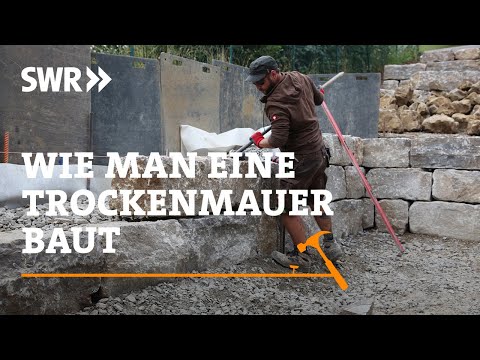 How to build a dry stone wall | SWR Craftsmanship