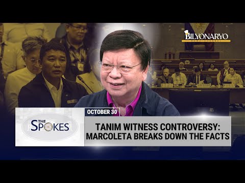 The Spokes: Orly Guteza: A Tanim Witness? | Senator Rodante Marcoleta