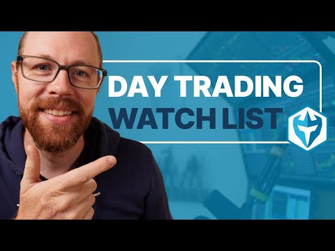 Day Trading WATCH LIST for Tuesday Morning!