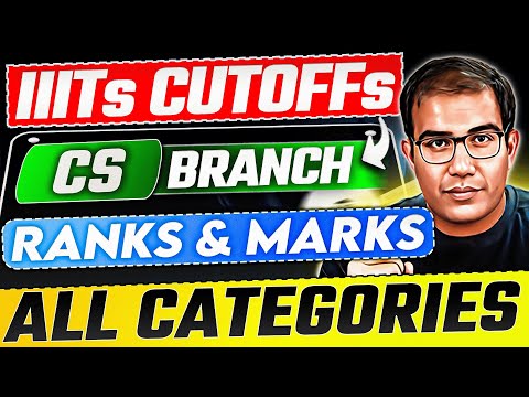ALL IIIT Cutoff for JEE 2025 🔥| Category wise Closing Marks & Ranks🔍 | Vinay Shur Sir