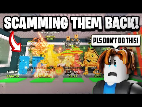 Giving KARMA to SCAMMERS in Steal a Brainrot