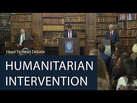 Humanitarian Intervention | Head To Head Debate | Oxford Union