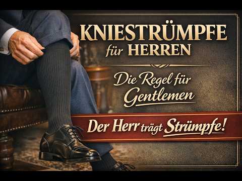 Der Herr trägt Strümpfe