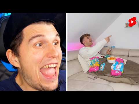 Paluten guckt Shorts bis er die Töne trifft